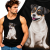 TANK TOP ZWIERZĘTA  DOG 10